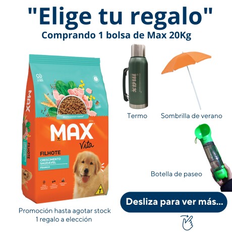 MAX CACHORRO PERRO 20 KG Max Cachorro Perro 20 Kg