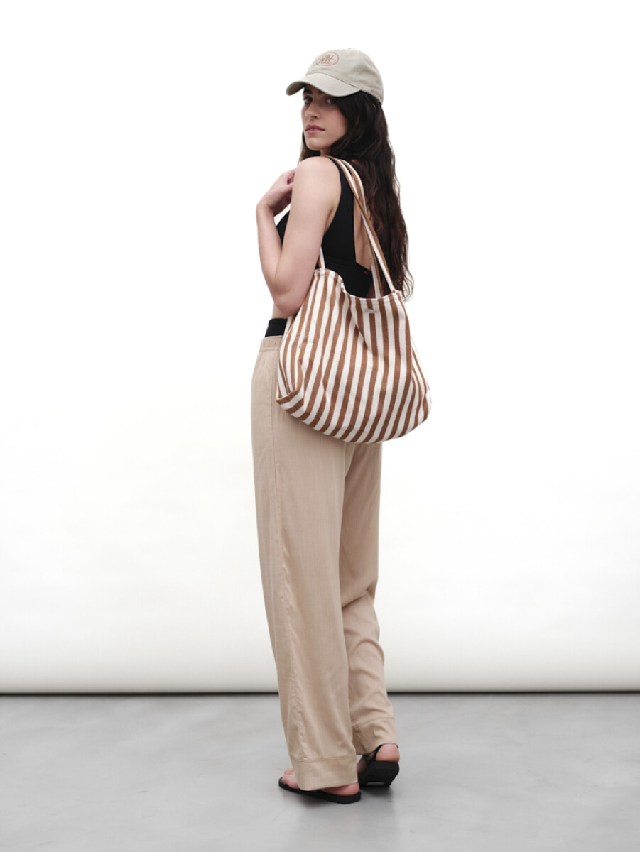 Tote Bag Theda - - Camel 