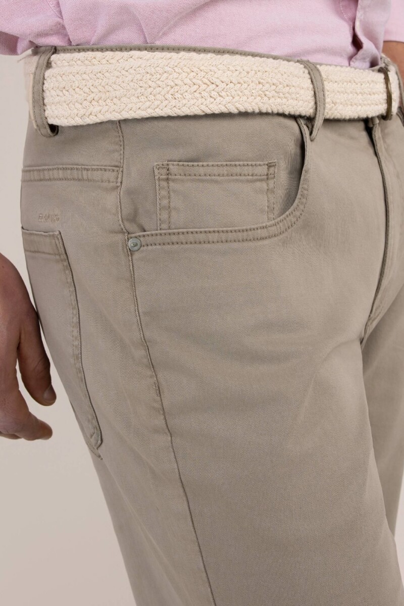 Pantalón 5 Bolsillos Verde