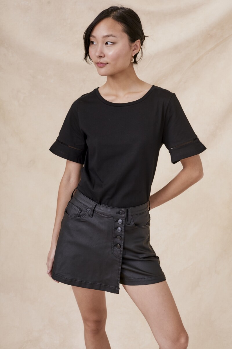 Remera Algodón - Negro 