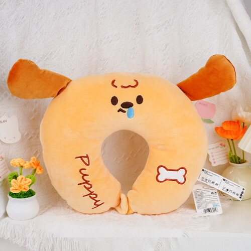 Almohada De Viaje De Espuma - Puppy - Amarillo Almohada De Viaje De Espuma - Puppy - Amarillo