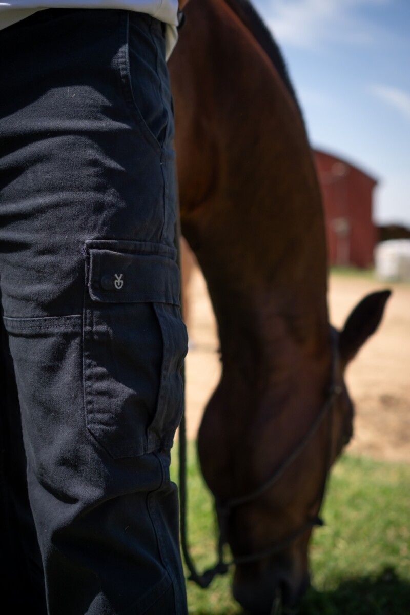 Pantalón cargo - Azul 