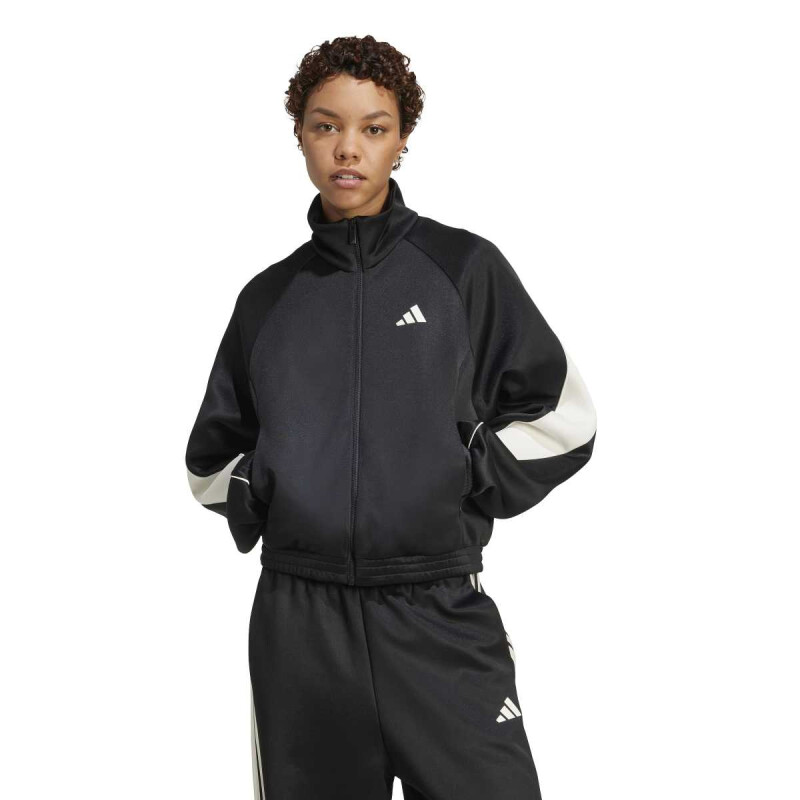 CAMPERA ADIDAS W STADIUM TT C Mujer JL6886 Negro-blanco