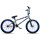 Bicicleta Freestyle Bmx Rodado 20 Rotor Giro 360° Cromado-Azul