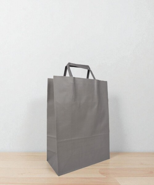 Bolsa lisa acuario 22x10x30 cm GRIS SOMBRA