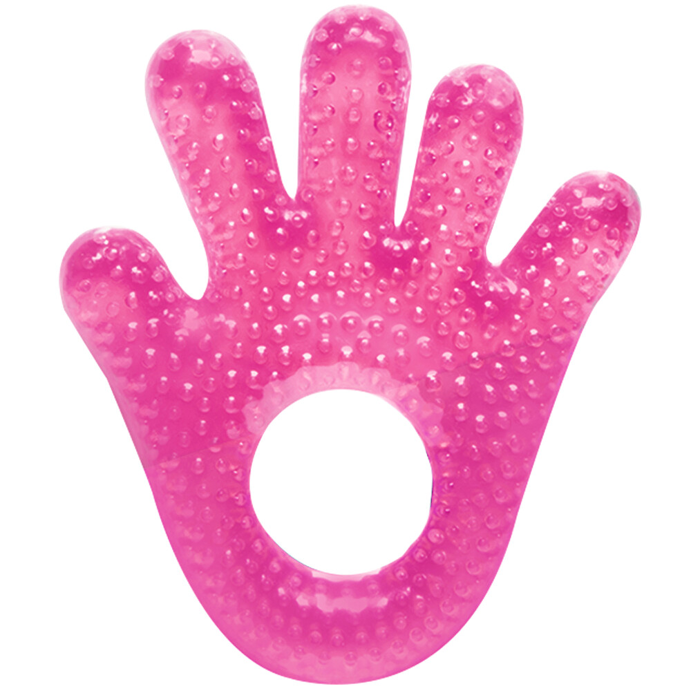 Mordillo gel manito BUBA rosa
