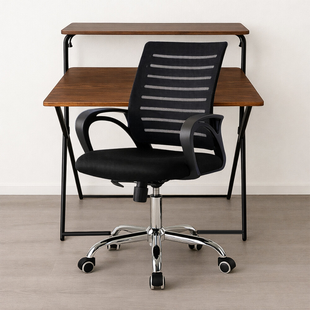 Escritorio Plegable Combo Con Silla Giratoria Escritorio Plegable Combo Con Silla Giratoria