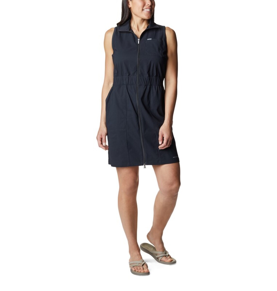 Vestido Leslie Falls - BLACK 