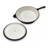Wok Hierro Fundido Esmaltado Antiadherente 27cm 3 Lts Color Negro Wok Hierro Fundido Esmaltado Antiadherente 27cm 3 Lts Color Negro