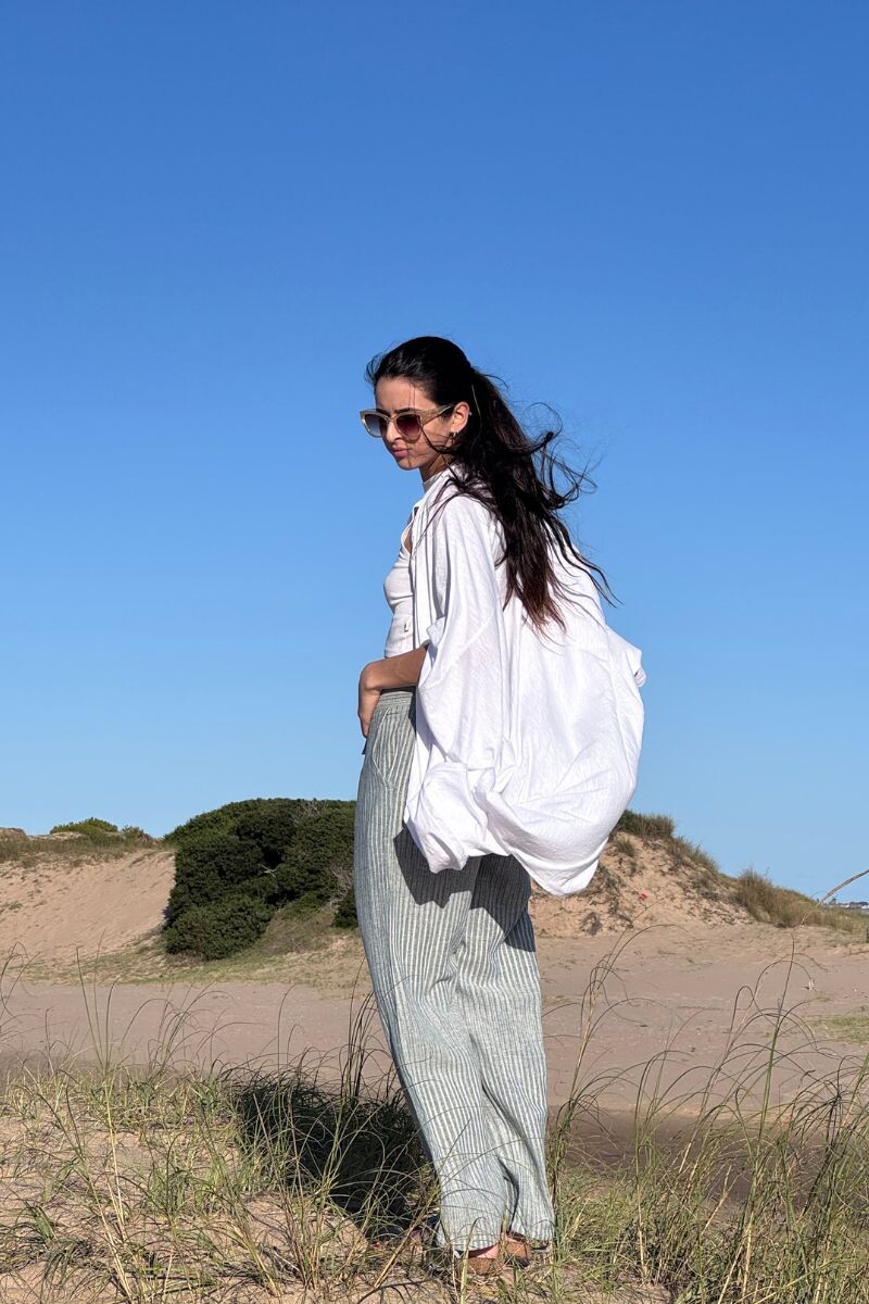 Capa de bambú Blanca