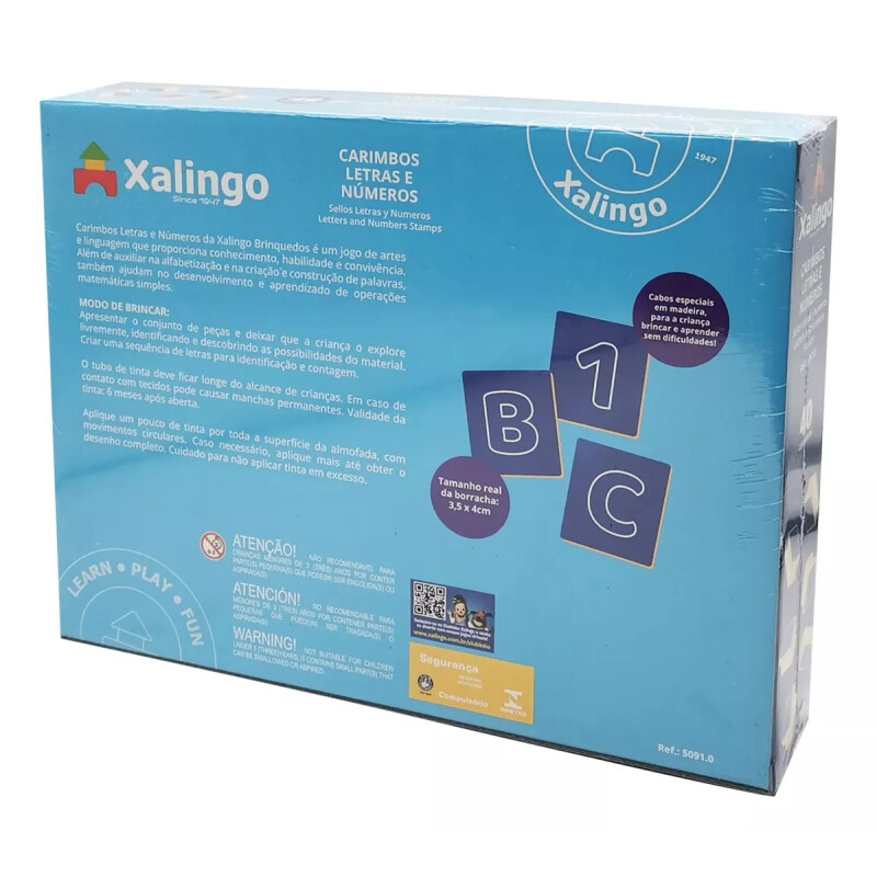 Sellos De Letras Y Números X40, Con Crayolas Xalingo Sellos De Letras Y Números X40, Con Crayolas Xalingo