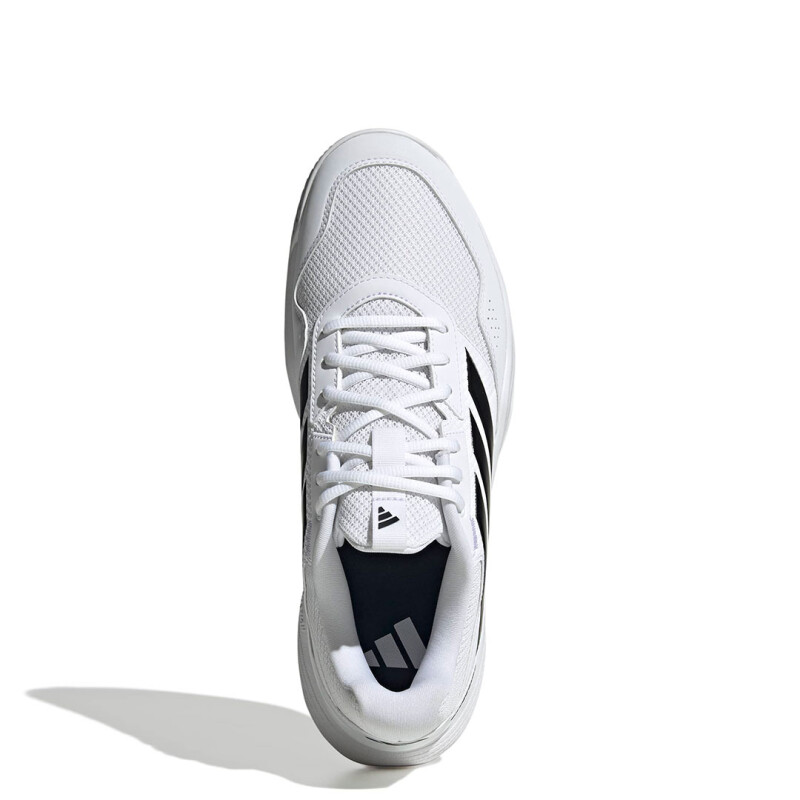 Championes de Hombre Adidas Game Court 3 All Blanco - Negro