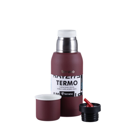 Termo Premium 750mL. Bordo