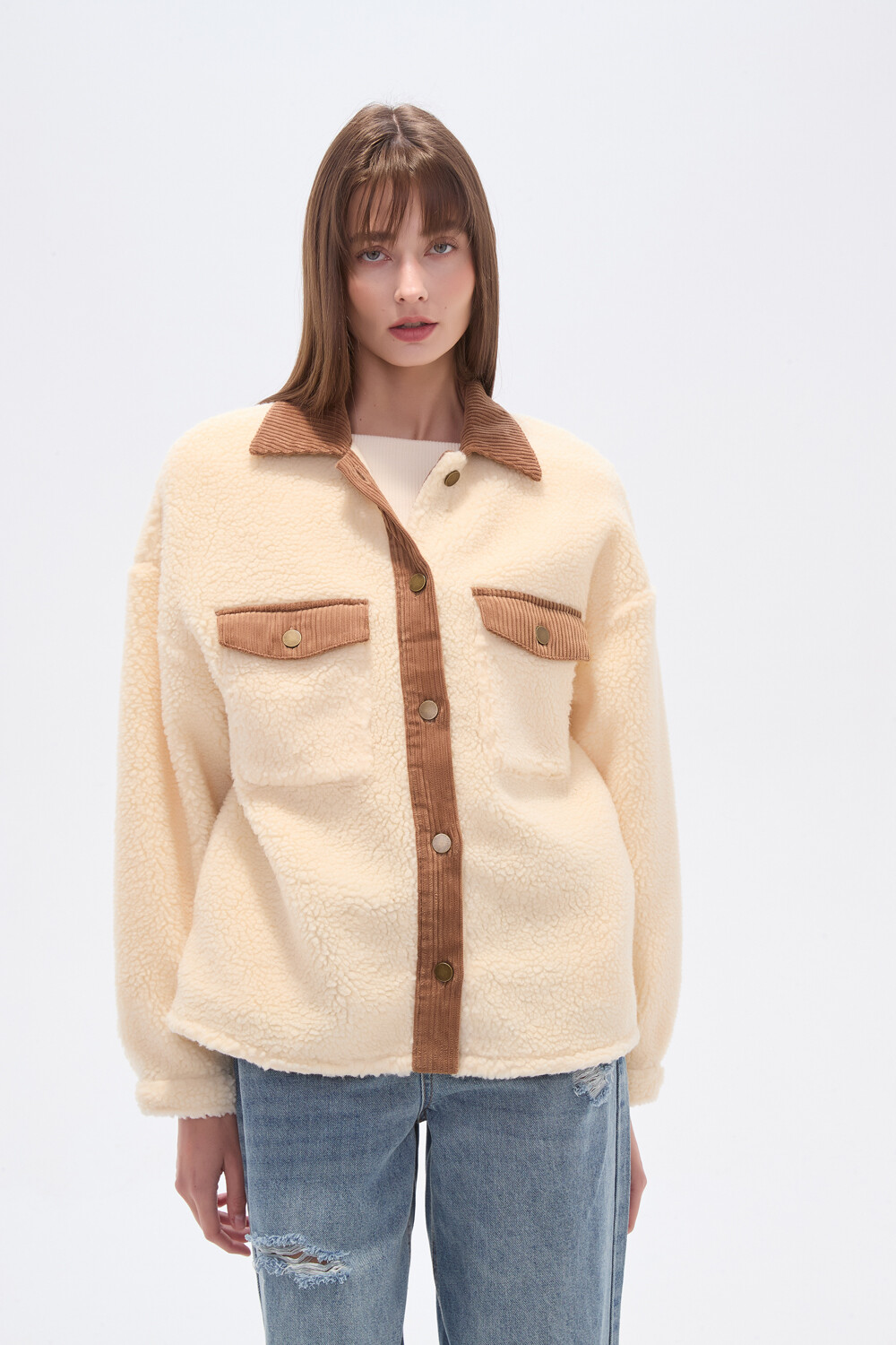 Campera Garea Crudo / Natural