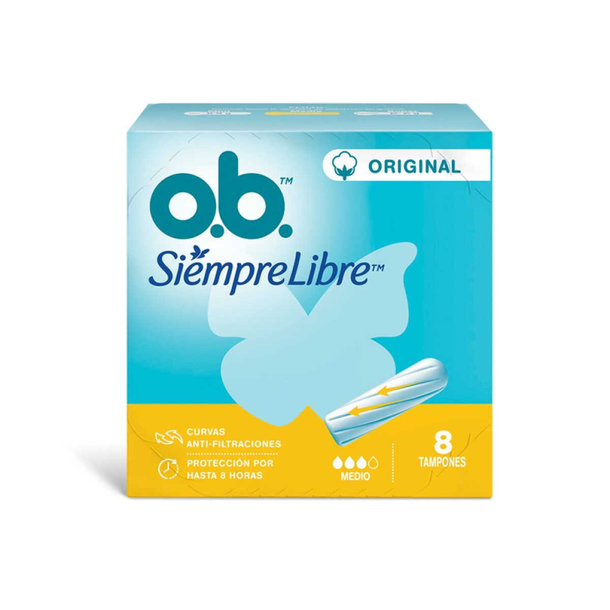 O. B Original Medio X8 Unidades 