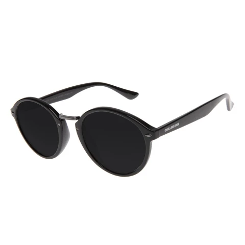 Lentes De Sol Chilli Beans Redondo - Unisex Negro/Negro