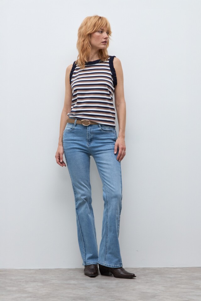 Jean oxford Fara jean medio