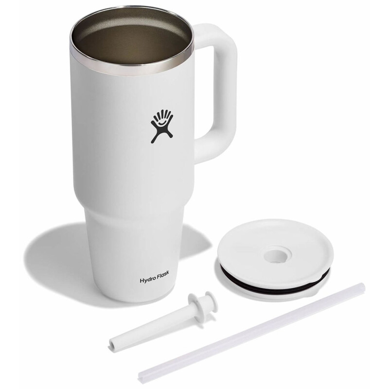 40oz Travel Tumbler White