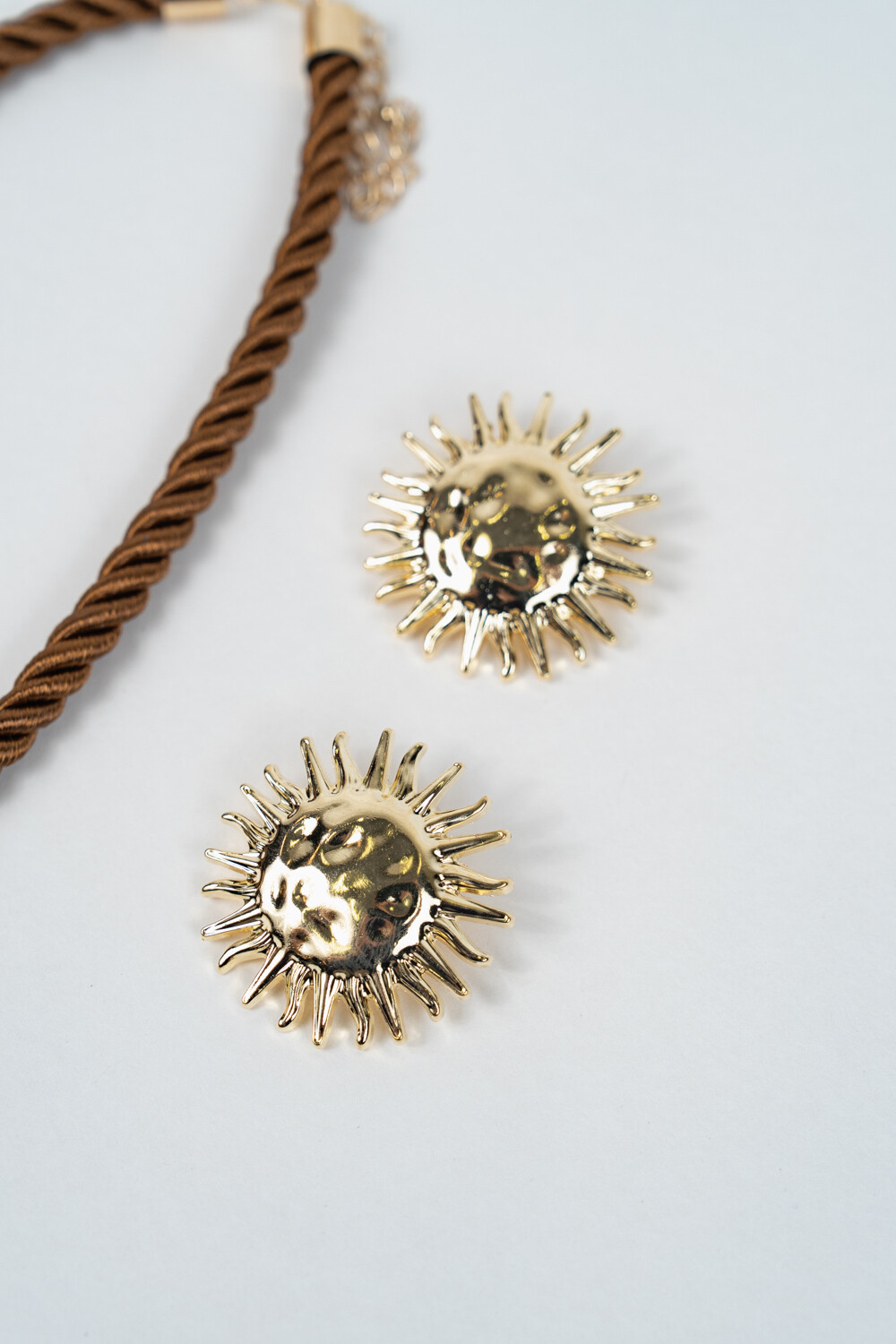 Collar Set Collar Y Caravanas Estampado 1