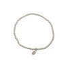 Pulsera Elástica Bolitas-Plata 925-Sin piedra-PU3756 sinpiedra