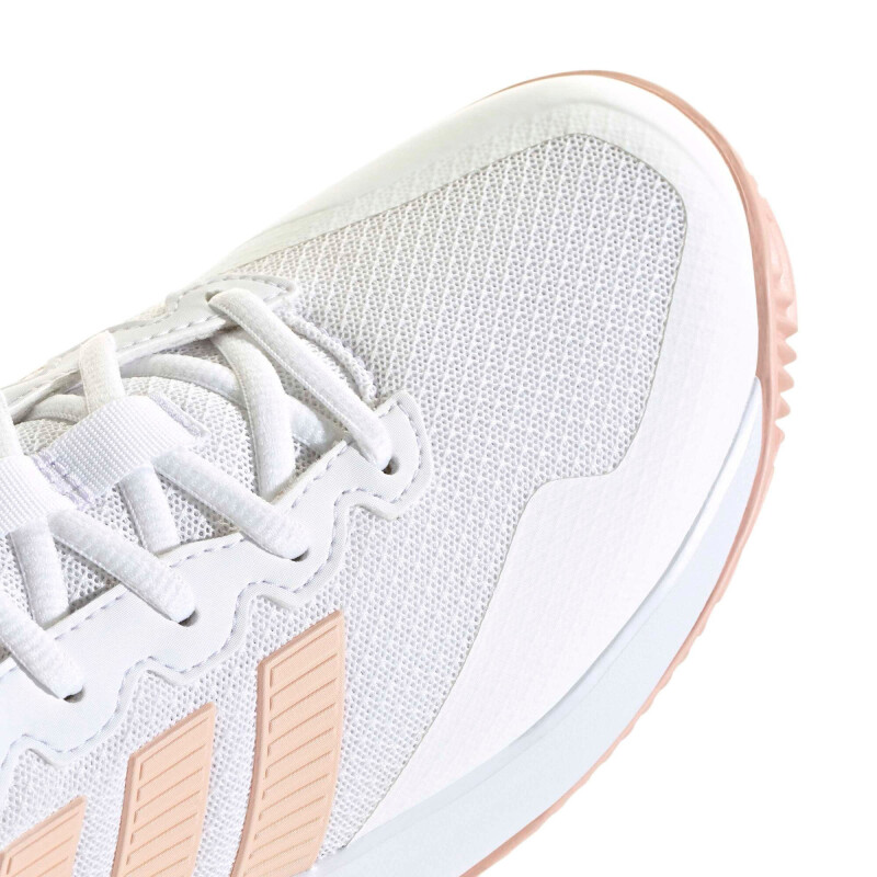 Championes de Mujer Adidas Game Court 2 Blanco - Rosado