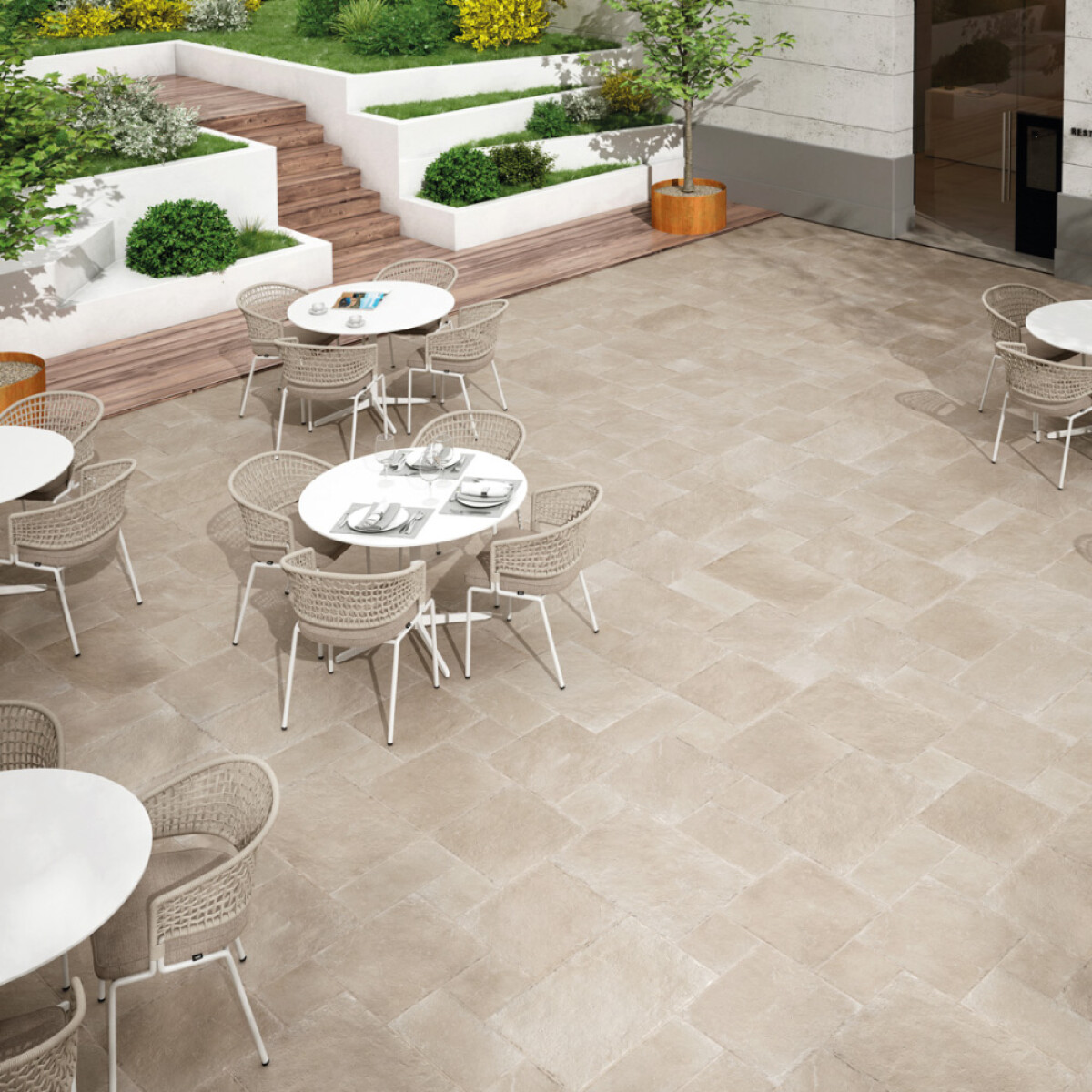 Porcelanato Modular Meribel Beige Mate - 0.87m2 