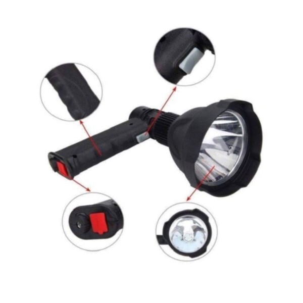 Linterna Led Reflector Portátil Foco de Mano USB a Batería Linterna Led Reflector Portátil Foco de Mano USB a Batería