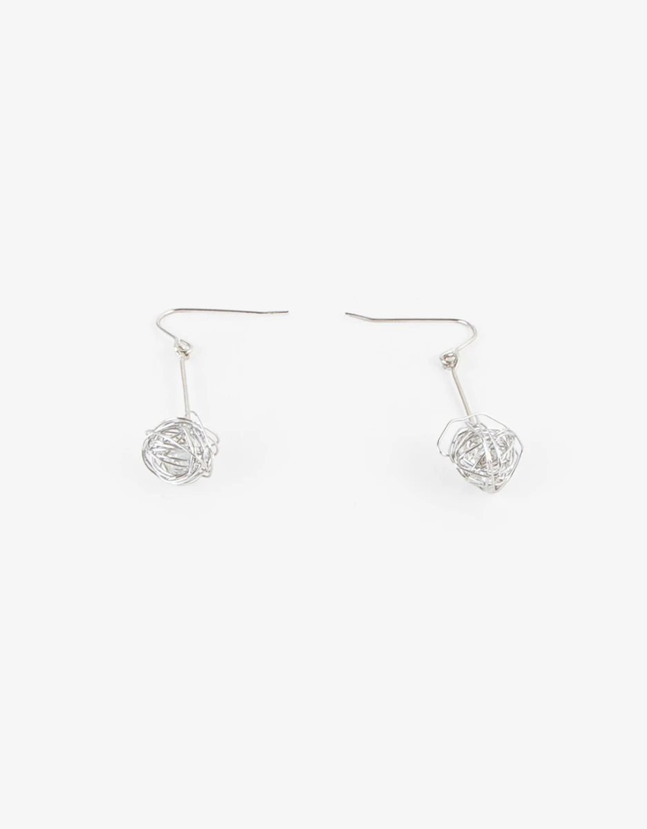 Aros Colgantes Bolita 