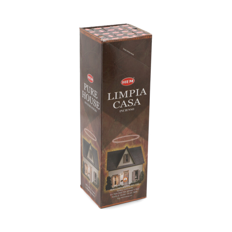 INCIENSO HEM CAJA COMÚN X25 Limpia Casa