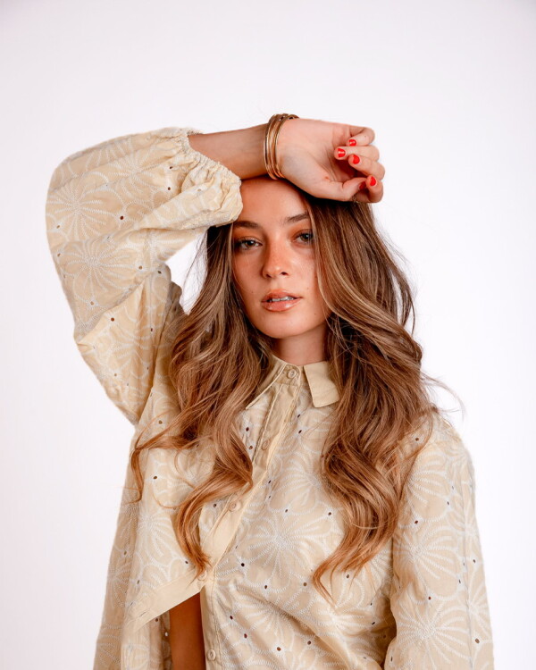 Camisa Francia beige