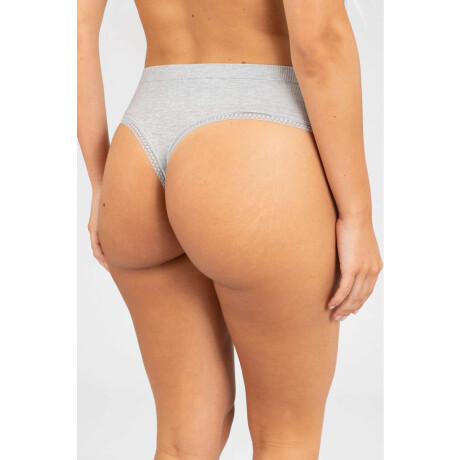 Bikini alta daisy Gris melange