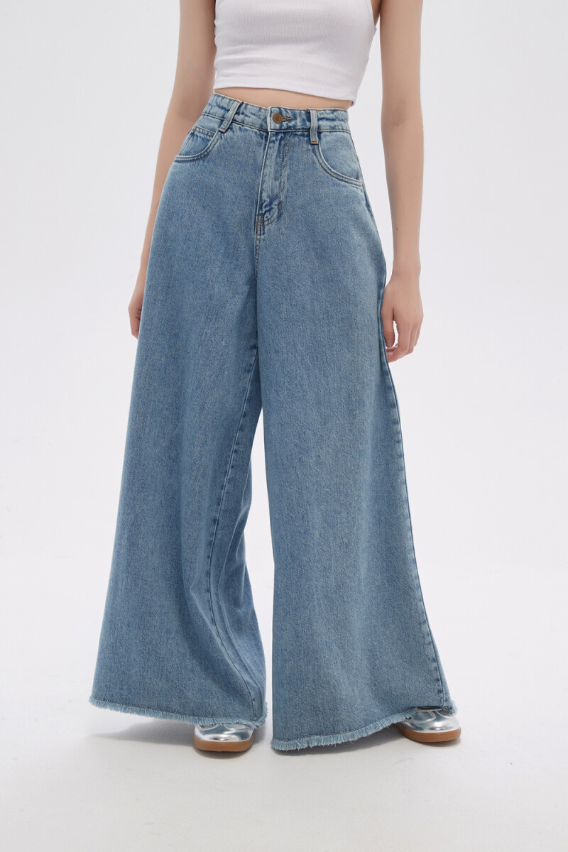 Pantalon Darling - Azul Grisaceo 