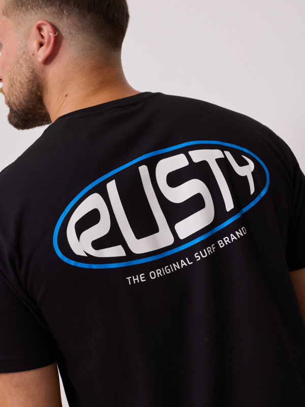 T-SHIRT NAREN RUSTY Negro