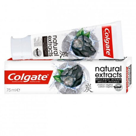 COLGATE PASTA DE DIENTES NATURAL EXTRACTS CARBÓN ACTIVADO Y MENTA 90gr COLGATE PASTA DE DIENTES NATURAL EXTRACTS CARBÓN ACTIVADO Y MENTA 90gr