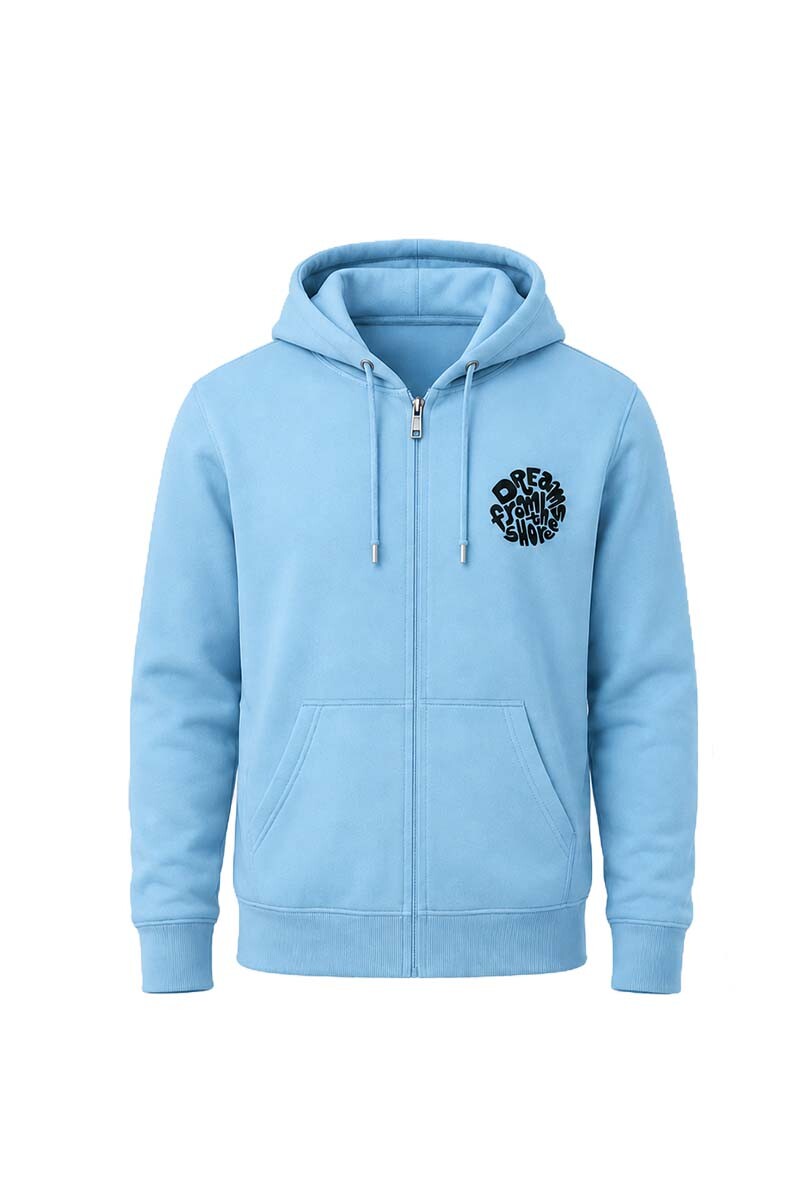 CAMPERA SOUTHBEACH CON ESTAMPA 9090 Celeste
