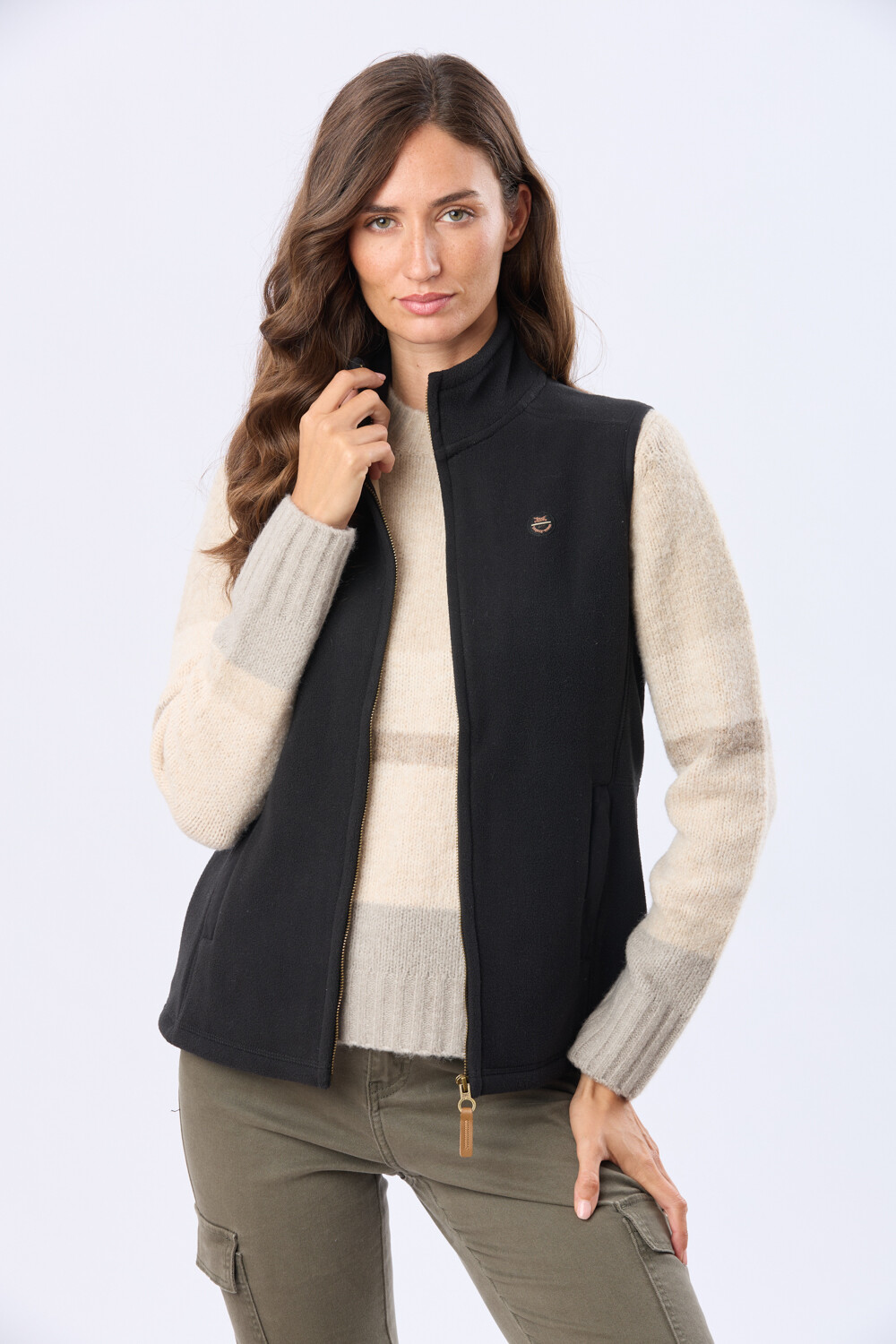 CHALECO POLAR Negro
