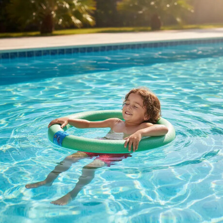 Flotador Circular Mor Flota Piscina Entretenimiento Natación Verde