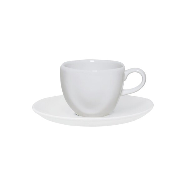 Taza te con plato Ryo blanco 220 ml OXFORD Taza te con plato Ryo blanco 220 ml OXFORD