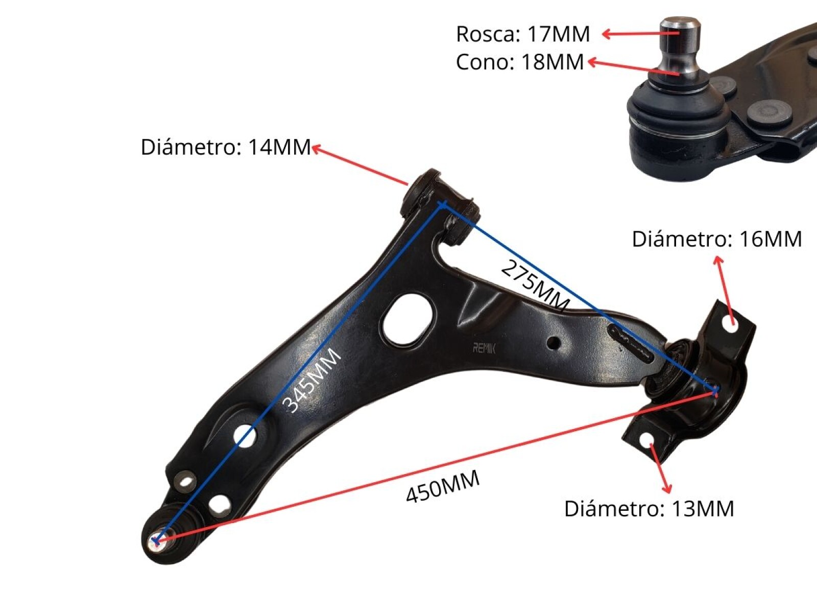 Parilla De Suspension Delantera Ford Focus 98-05 Der 