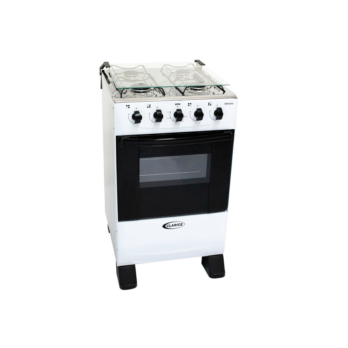 Cocina A Gas 4 Hornallas Delicato Blanca 