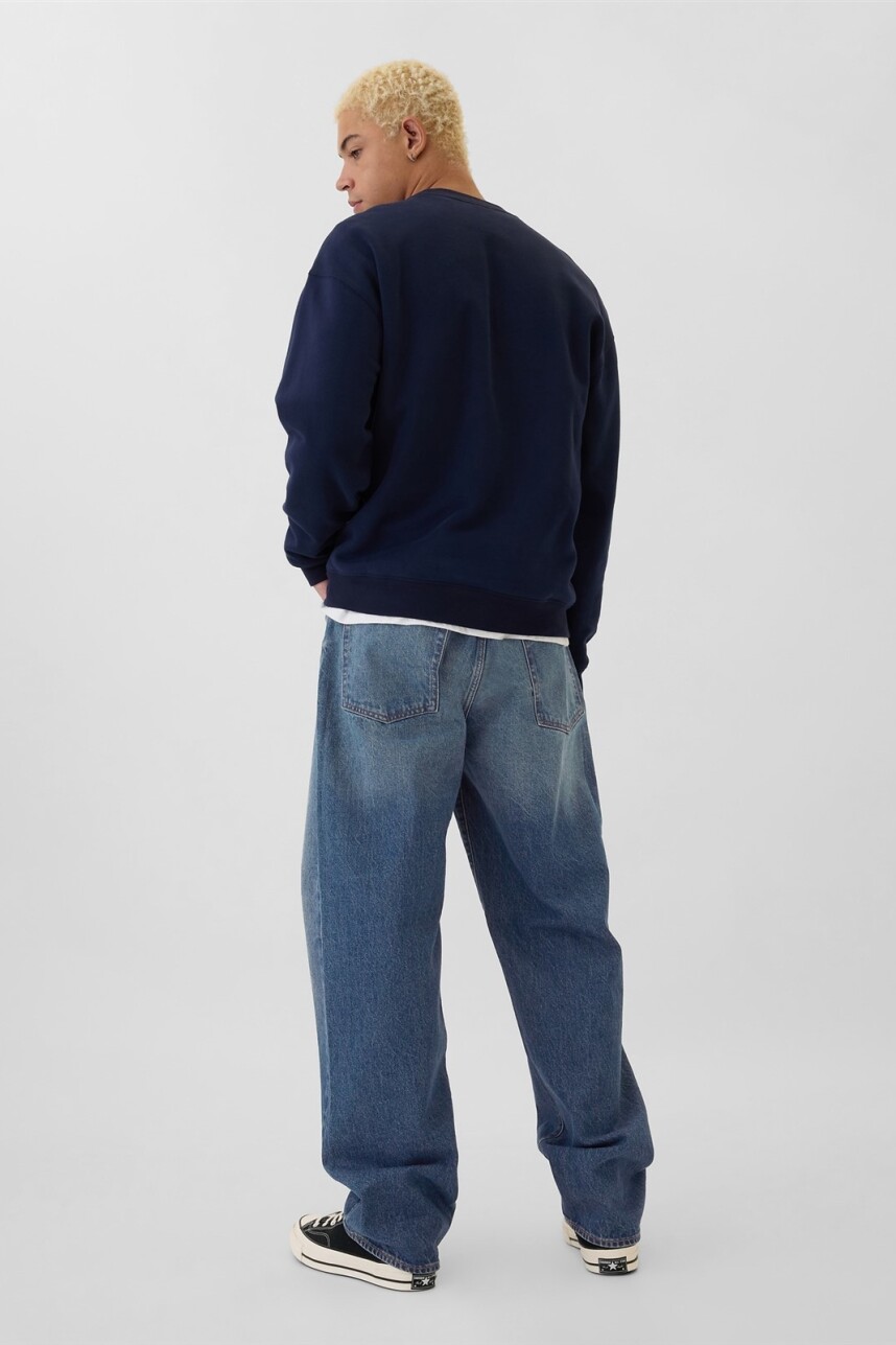 Jean Baggy Hombre Dark Wash