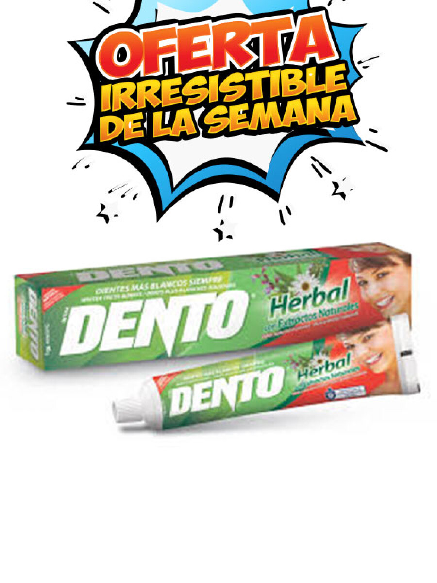 Pasta dental Dento Herbal 90 grs 