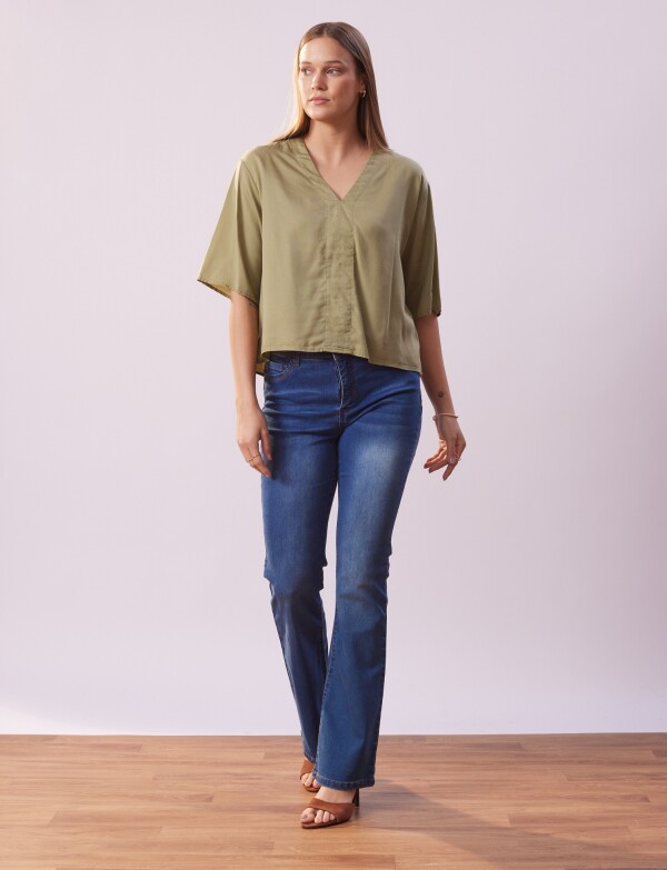 Blusa Lyocell OLIVA