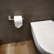 PORTA ROLLO SATINADO CEPILLADO ACCESORIO EPUYEN GRIS NICKEL GRIS-BRUSHED NICKEL
