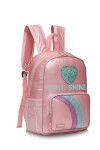 Mochila metalizada Rosa