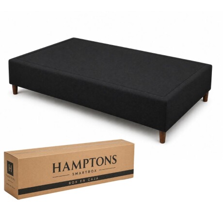 Sommier 1 Plaza Hamptons Platinum 80X185 Negro