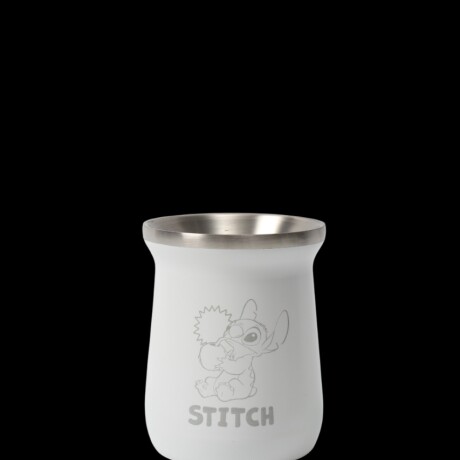 Mate Acero Inoxidable DLS7209 Stich 236Ml Universo Binario BLANCO