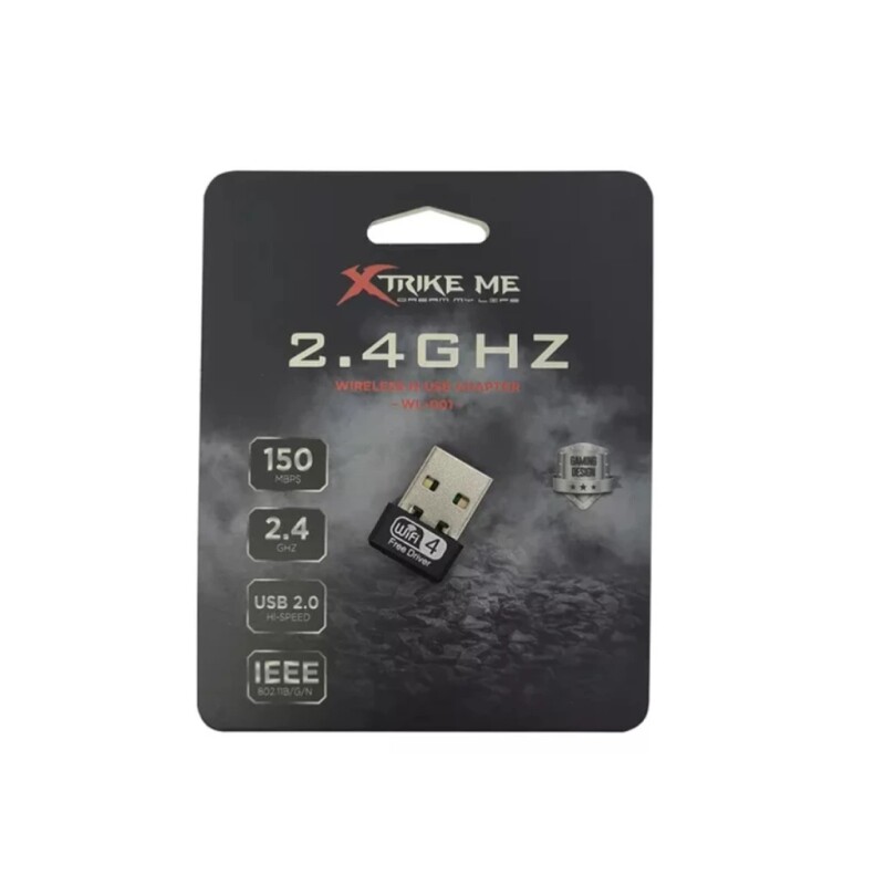 TARJETA DE RED WIFI USB XTRIKE WL-001 TARJETA DE RED WIFI USB XTRIKE WL-001