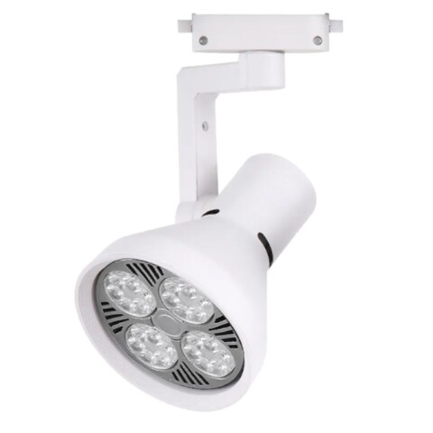 CABEZAL P/ RIEL MONOFASICO PAR30 CLASSIC BLANCO D115 L140 CABEZAL P/ RIEL MONOFASICO PAR30 CLASSIC BLANCO D115 L140