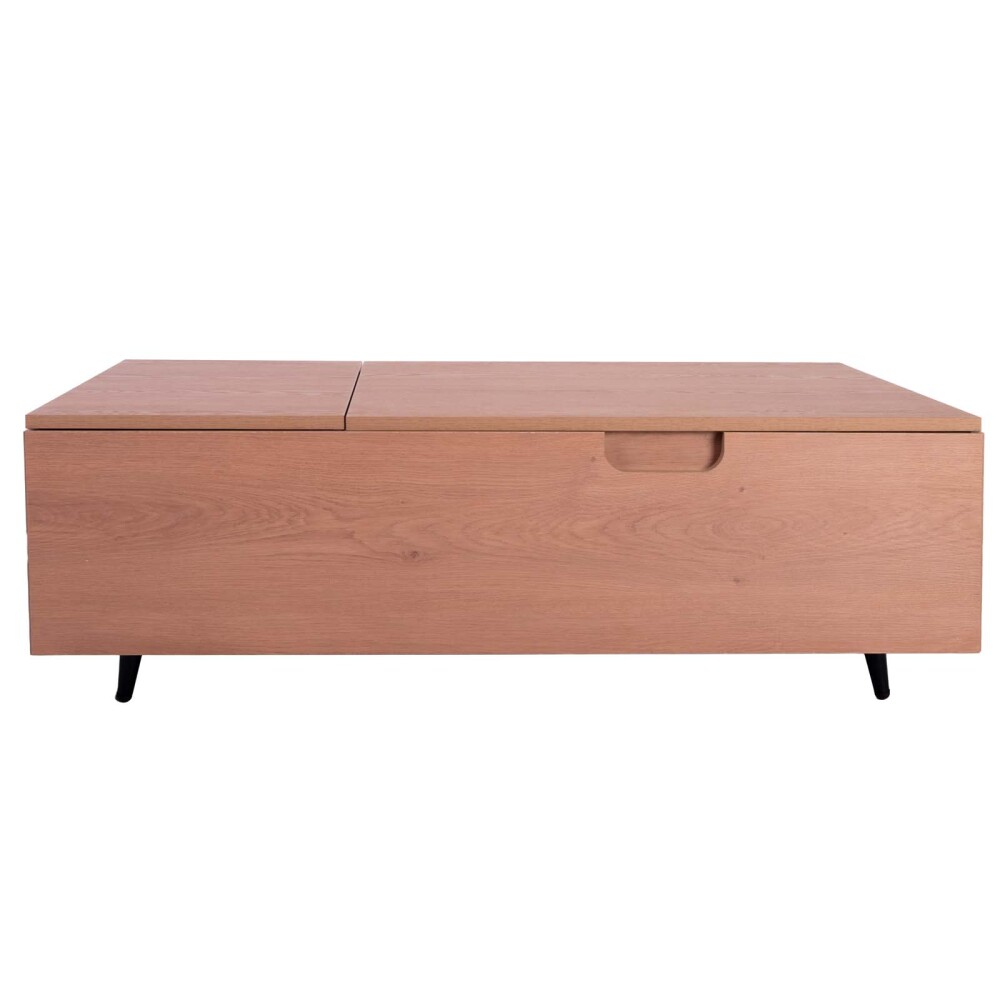 MESA RATONA REBATIBLE MELAMINA NATURAL-BEIGE ALELÍ NATURAL